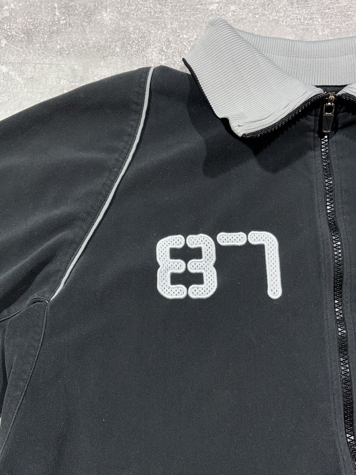 Nike × Vintage Vintage Nike Air Fleece Jacket Swoosh Y2k Japan Style Size US L / EU 52-54 / 3 - 8 Thumbnail
