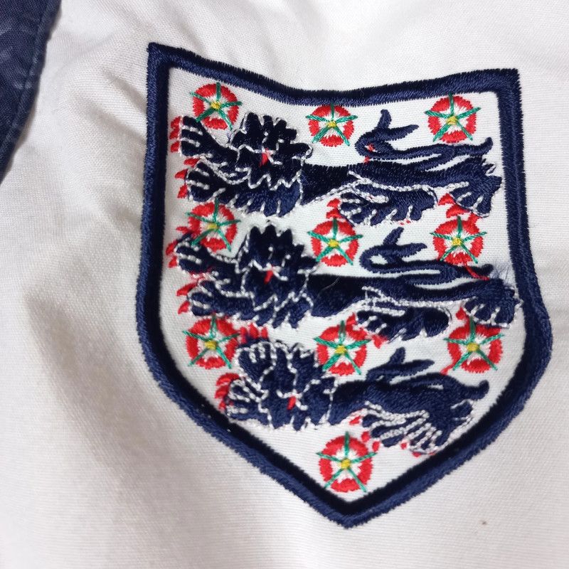 Umbro Euro 1990-92 England Jacket M - Jersey vintage Size US S / EU 44-46 / 1 - 16 Thumbnail