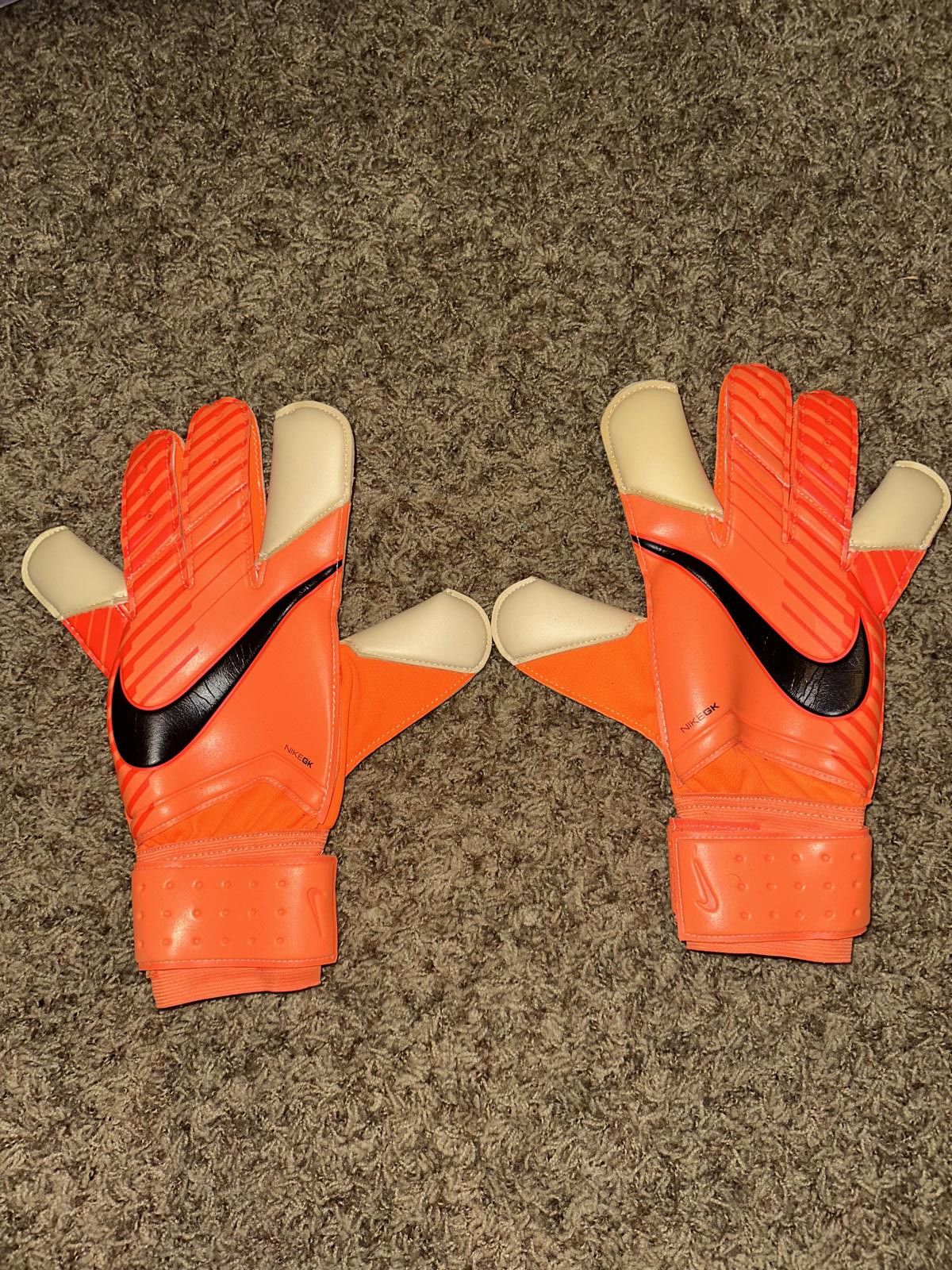 Nike Nike Glove Vapor GK Spyne Pro Soccer Goalkeeper Orange Glove Adult Unisex Size ONE SIZE - 1 Thumbnail