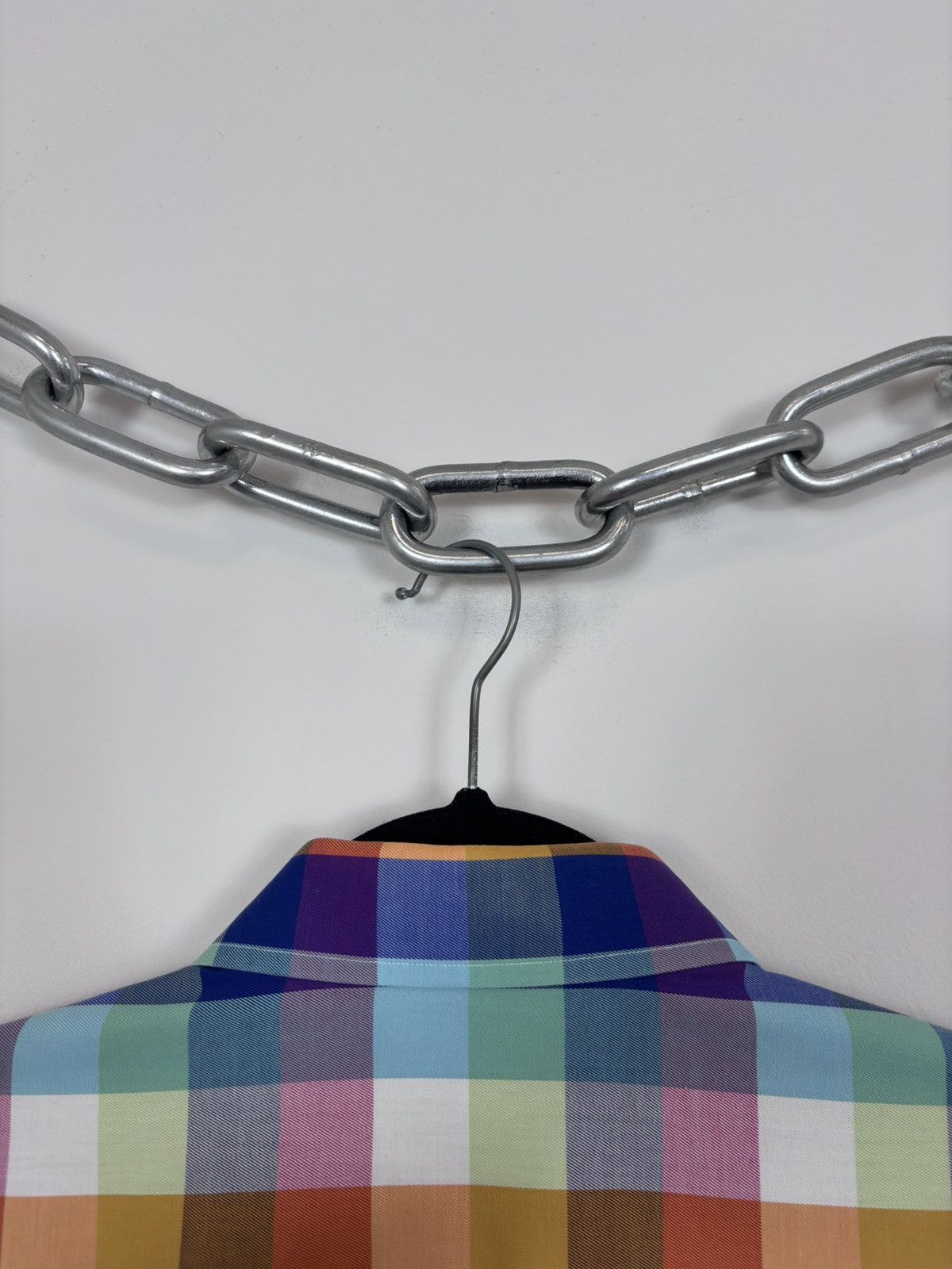 Eton Eton Men’s Slim Fit Multicolor Check Long Sleeve Shirt Size US M / EU 48-50 / 2 - 21 Thumbnail