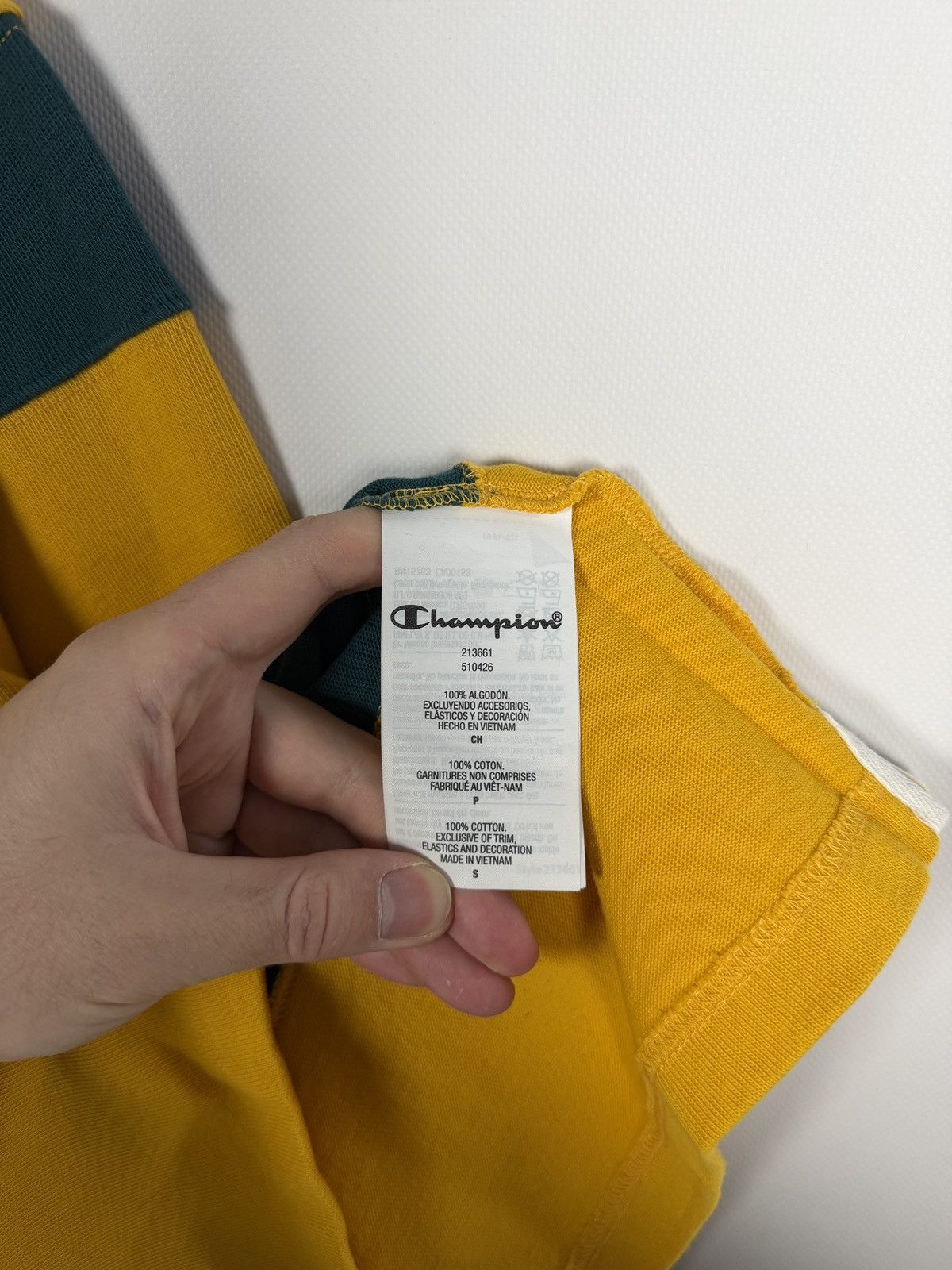 Champion Champion Long Sleeve Striped Rugby Shirt Streetwear Size S Size US S / EU 44-46 / 1 - 8 Thumbnail