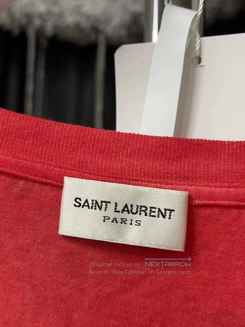 Saint Laurent Paris Saint Laurent Short Sleeve T. Size US M / EU 48-50 / 2 - 5 Thumbnail