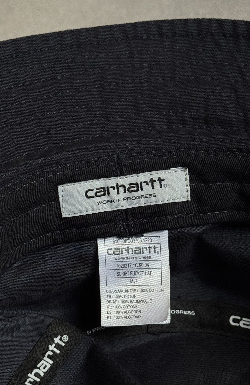 Carhartt Carhartt Script Bucket Hat Unisex M/L Size ONE SIZE - 7 Thumbnail