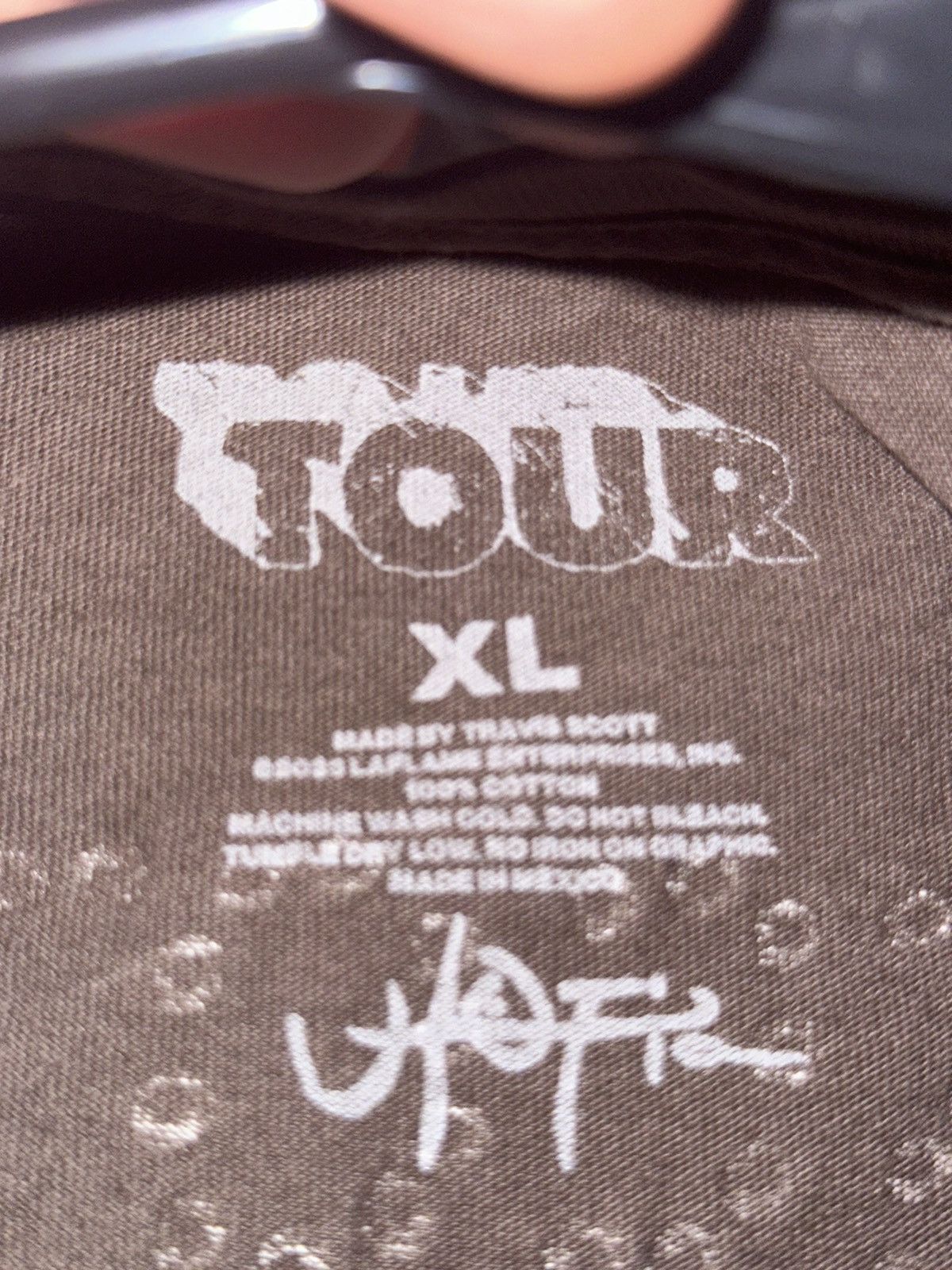 Travis Scott Travis Scott Utopia Tour VIP Tee Size US XL / EU 56 / 4 - 6 Thumbnail