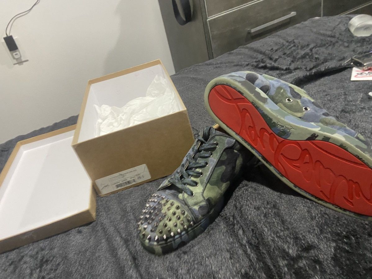 Christian Louboutin Louis junior spikes orlato Size US 12.5 / EU 45-46 - 3 Thumbnail