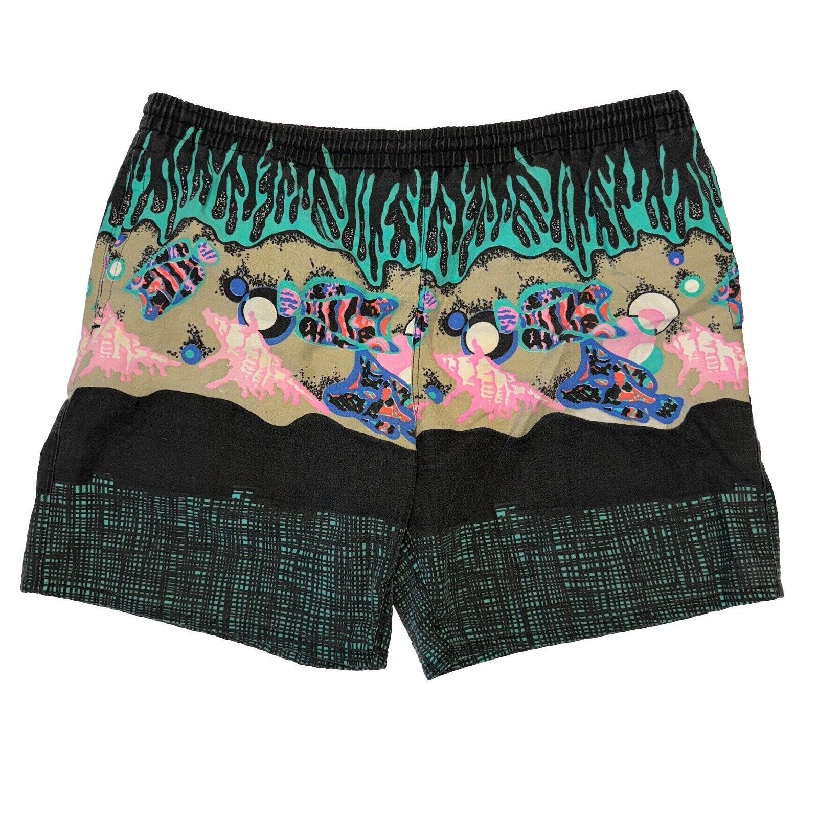 Vintage Vintage Bombora Swim Shorts Adult Large Beach Mesh Lined Size US 36 / EU 52 - 1 Thumbnail