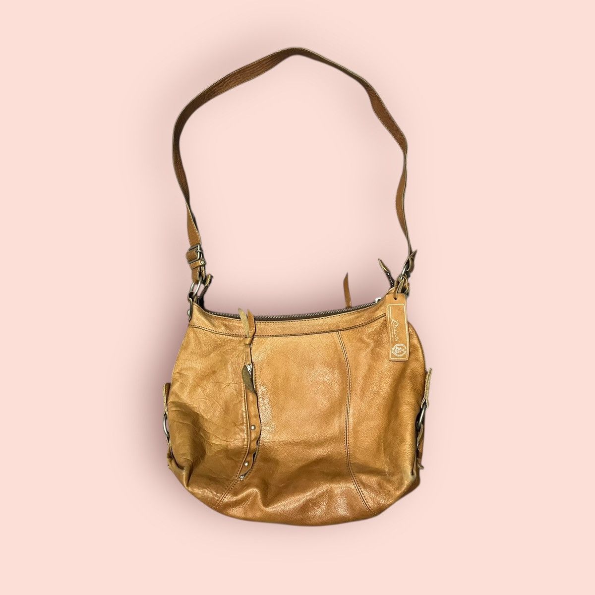 Branded Leather × Dakota Grizzly × Japanese Brand VINTAGE DAKOTA JAPAN LEATHER CROSSBODY SHOULDER BAG Size ONE SIZE - 21 Thumbnail