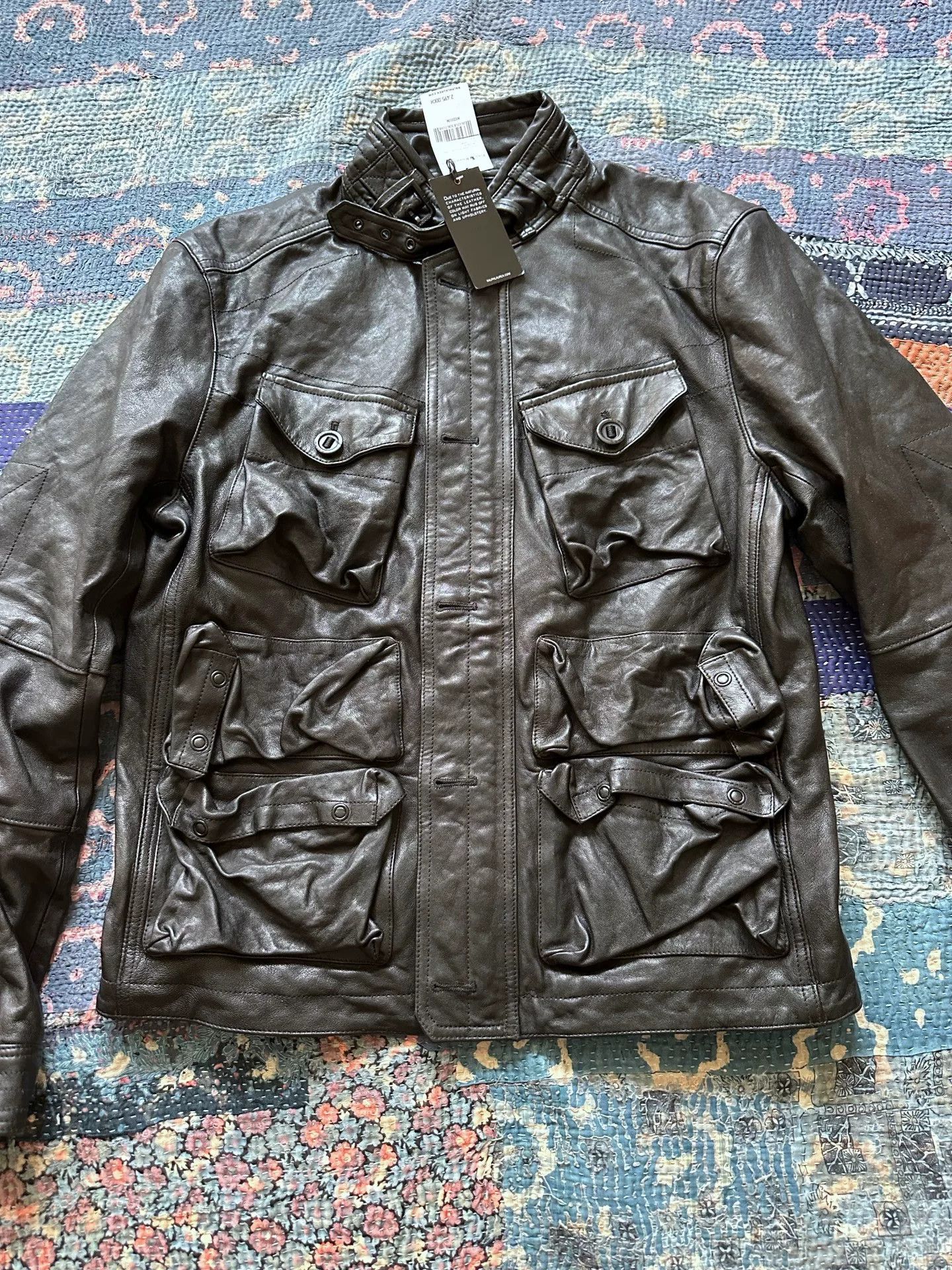 Ralph Lauren Black Label Ralph Lauren Black Label Leather Jacket Size US M / EU 48-50 / 2 - 1 Thumbnail