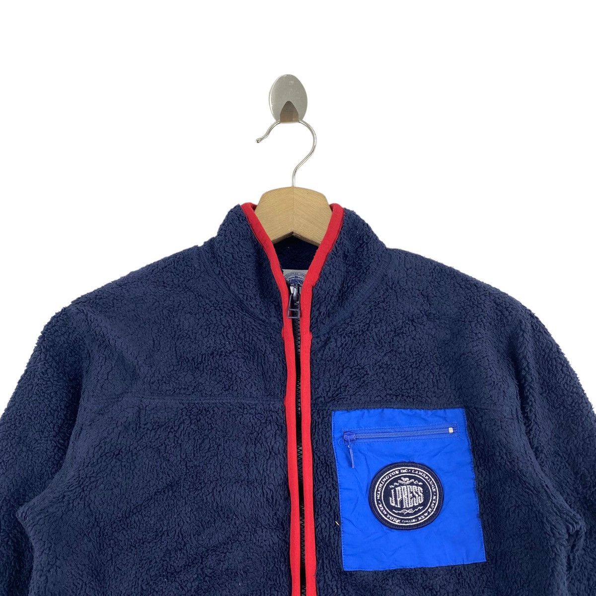 J. Press J.PRESS New York Multi Color Retro Sherpa Fleece Sweatshirt Size US XS / EU 42 / 0 - 2 Thumbnail