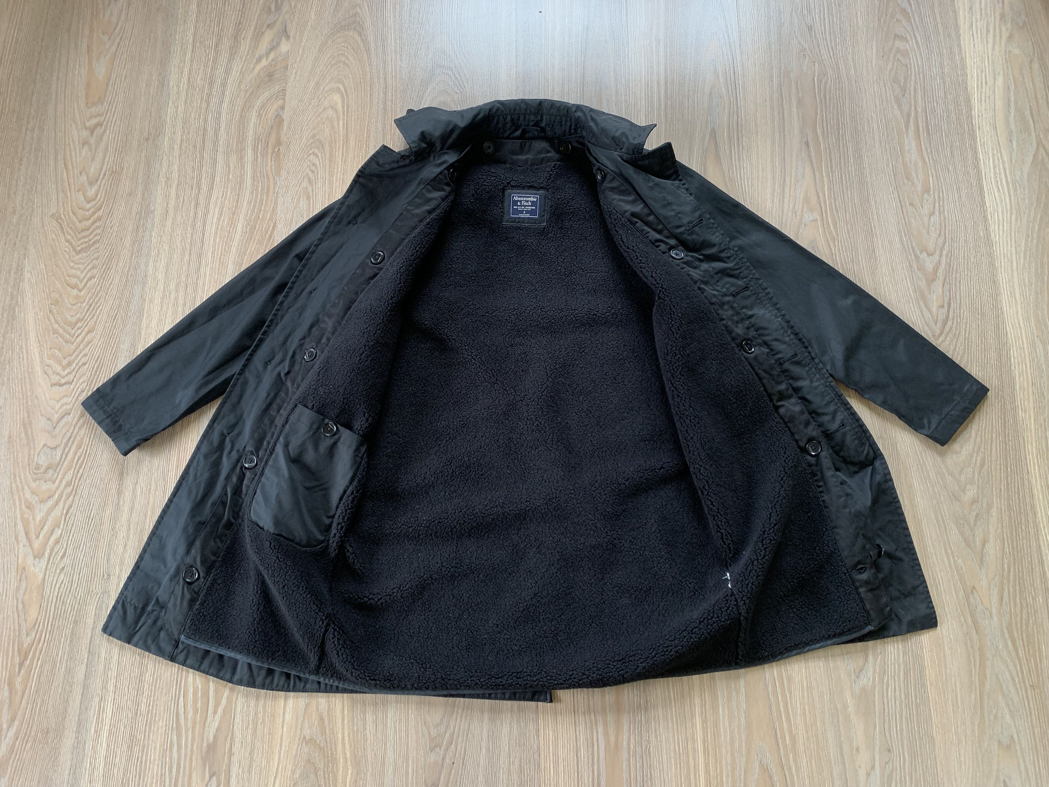 Abercrombie & Fitch Abercrombie & Fitch Hood Trench Coat Size US S / EU 44-46 / 1 - 6 Thumbnail