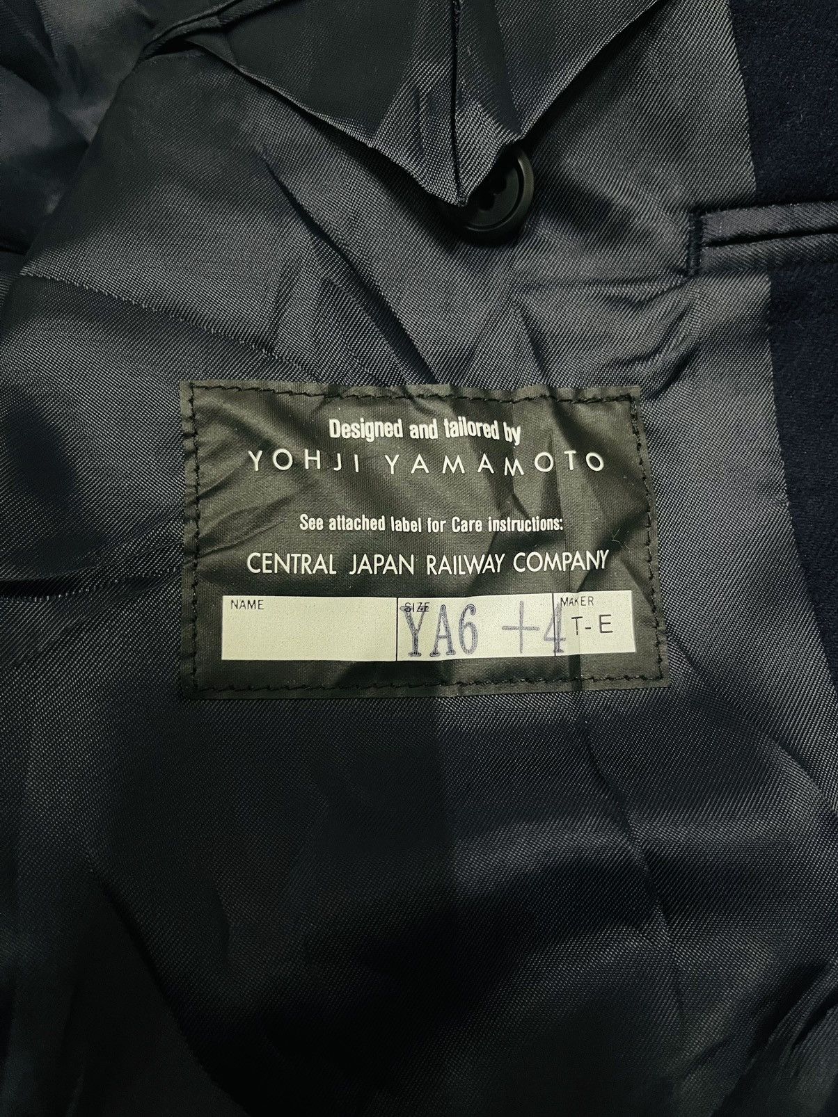Yohji Yamamoto Yohji Yamamoto Blazer Size US L / EU 52-54 / 3 - 3 Thumbnail
