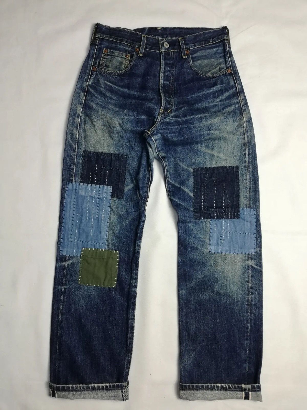 Levi's Vintage Clothing Japanese Sashiko Vintage Jeans Size US 30 / EU 46 - 1 Thumbnail