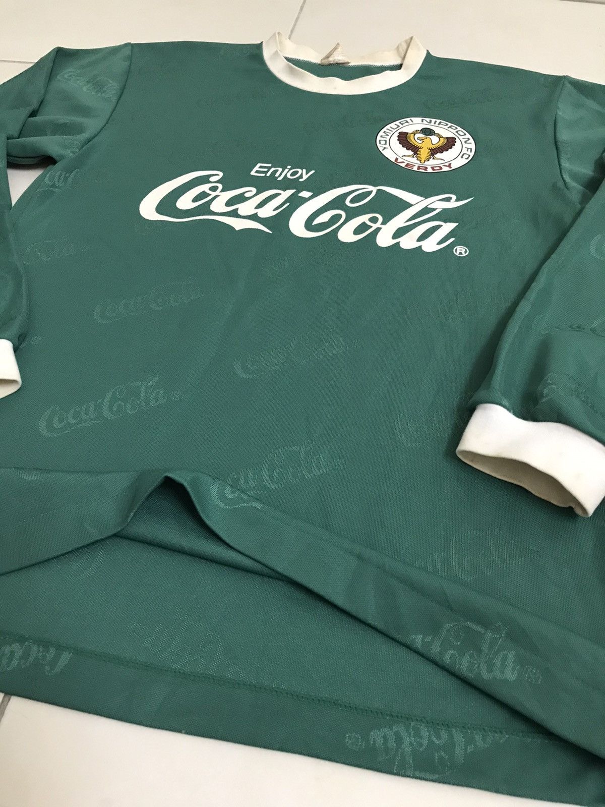Coca Cola × Vintage Vintage Coca Cola Verdy Soccer jersey Size US M / EU 48-50 / 2 - 7 Thumbnail