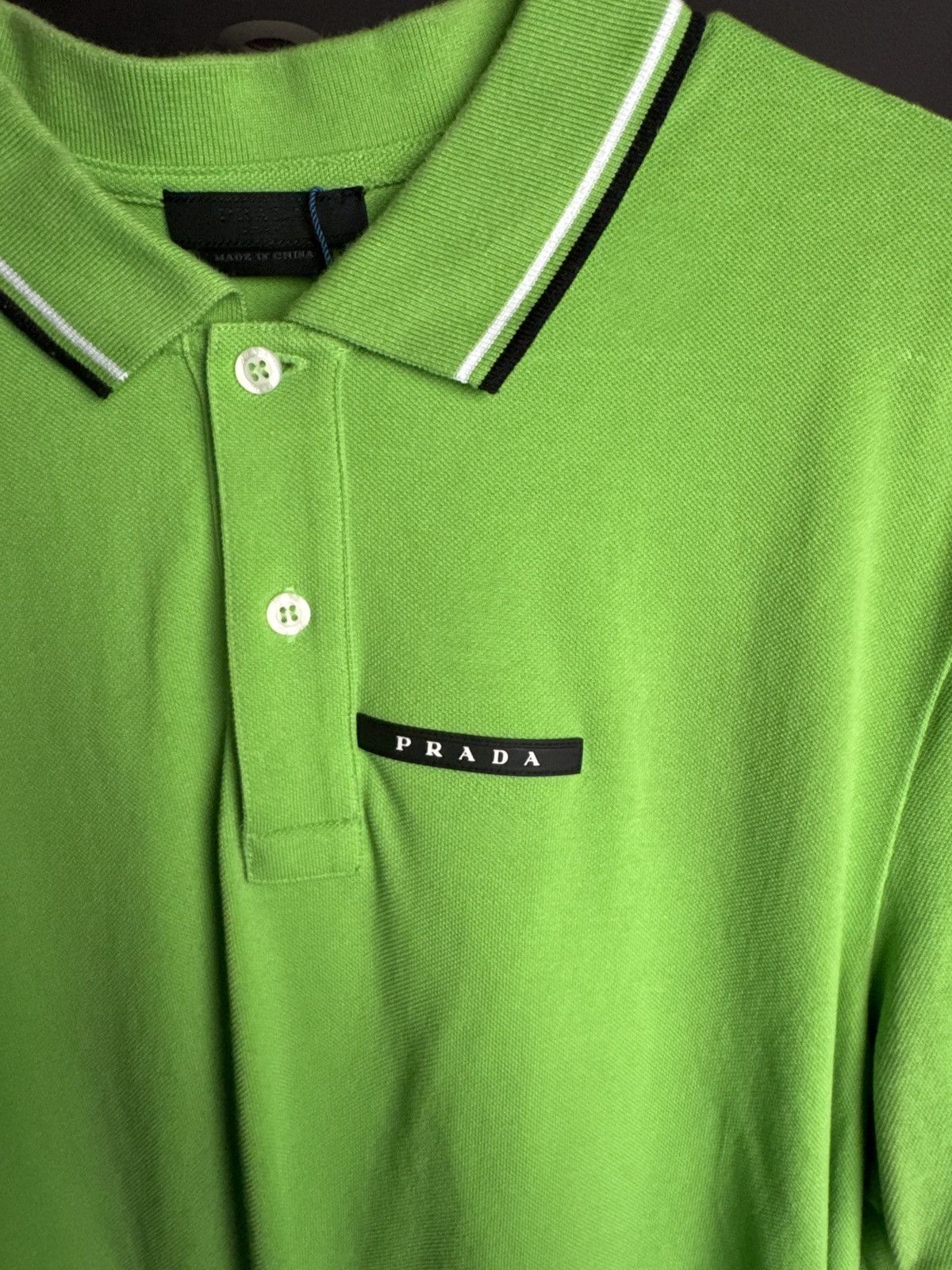 Prada green prada polo Size US XXL / EU 58 / 5 - 2 Thumbnail