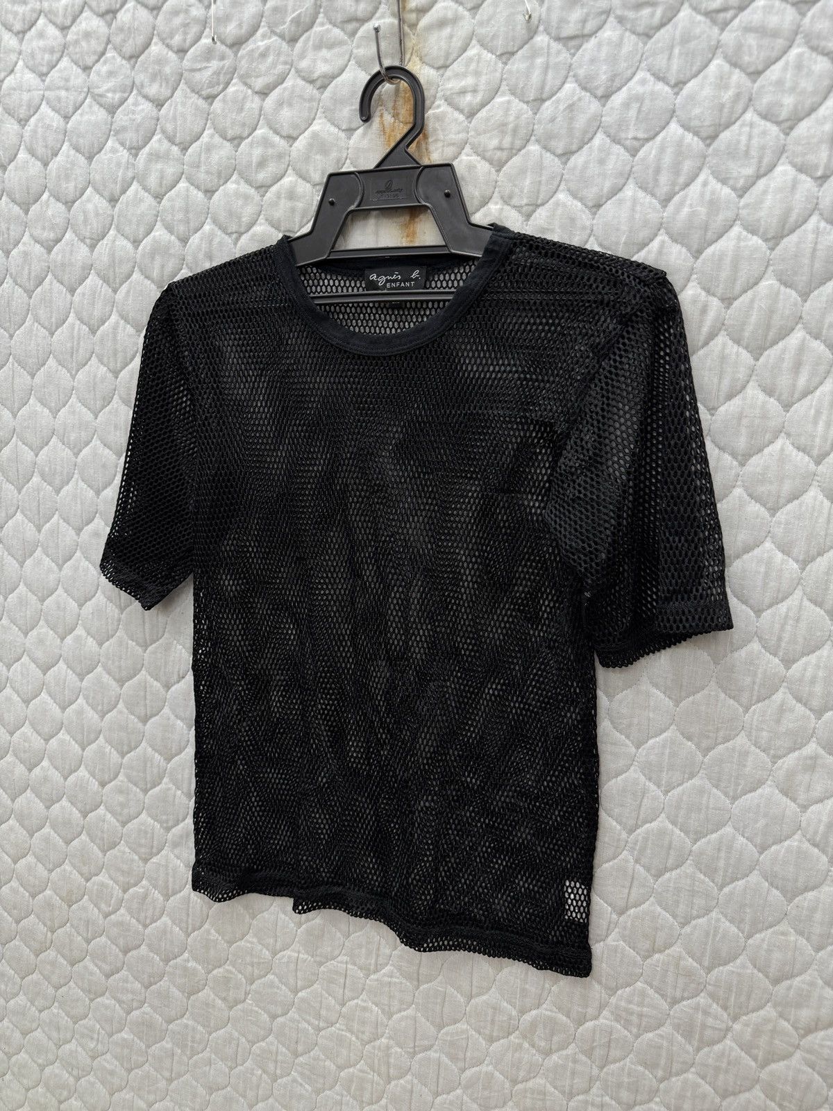 agnes b. 🔥🔥🔥STEALS AGNES B MESH TEES Size US S / EU 44-46 / 1 - 3 Thumbnail