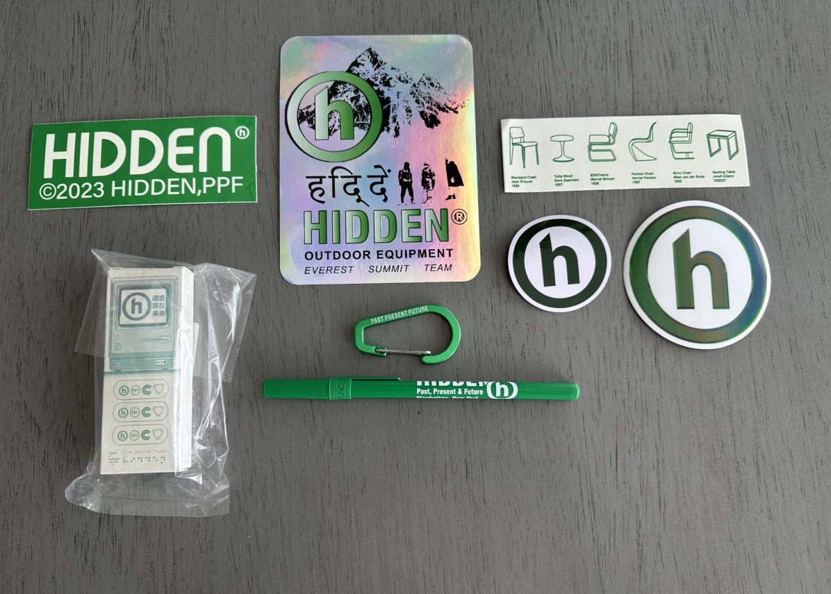 HIDDEN Hidden NY Stickers, Band Aids, Pen & And Wander Carabiner Size ONE SIZE - 1 Preview