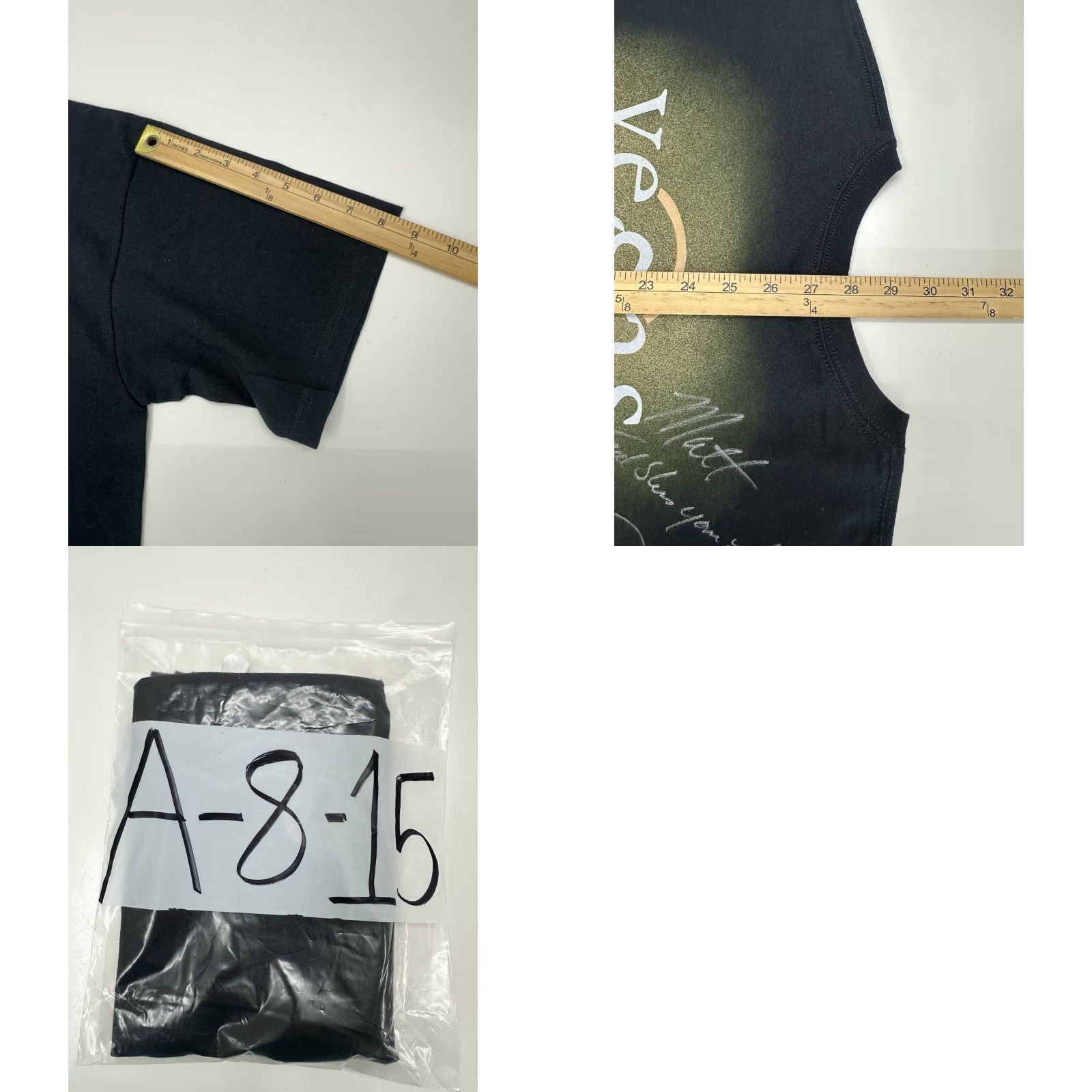Anvil VINTAGE Anvil TShirt Short Sleeve Shirt Black 2009 Garth Brooks Wynn Vegas Signed Medium Mens Size US M / EU 48-50 / 2 - 9 Thumbnail