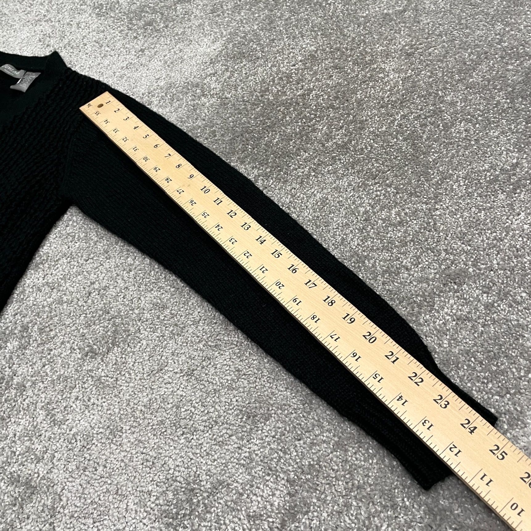 Vintage Contact New York Cardigan Sweater Womens L Black Button Down Acrylic Knit Industry: Vintage No Size L / US 10 / IT 46 - 7 Thumbnail