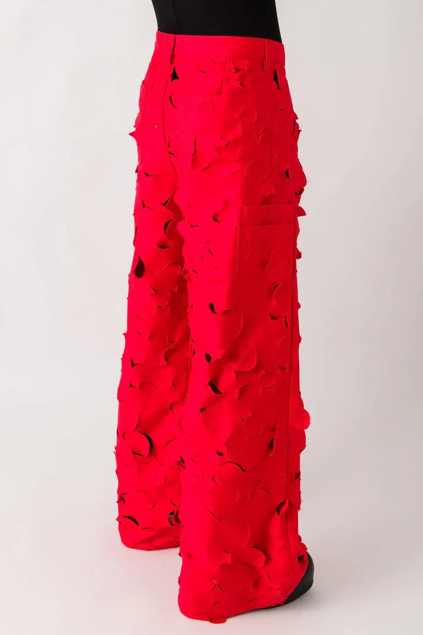 Marni o1w1db10526 Pants in Red Size US 36 / EU 52 - 3 Thumbnail