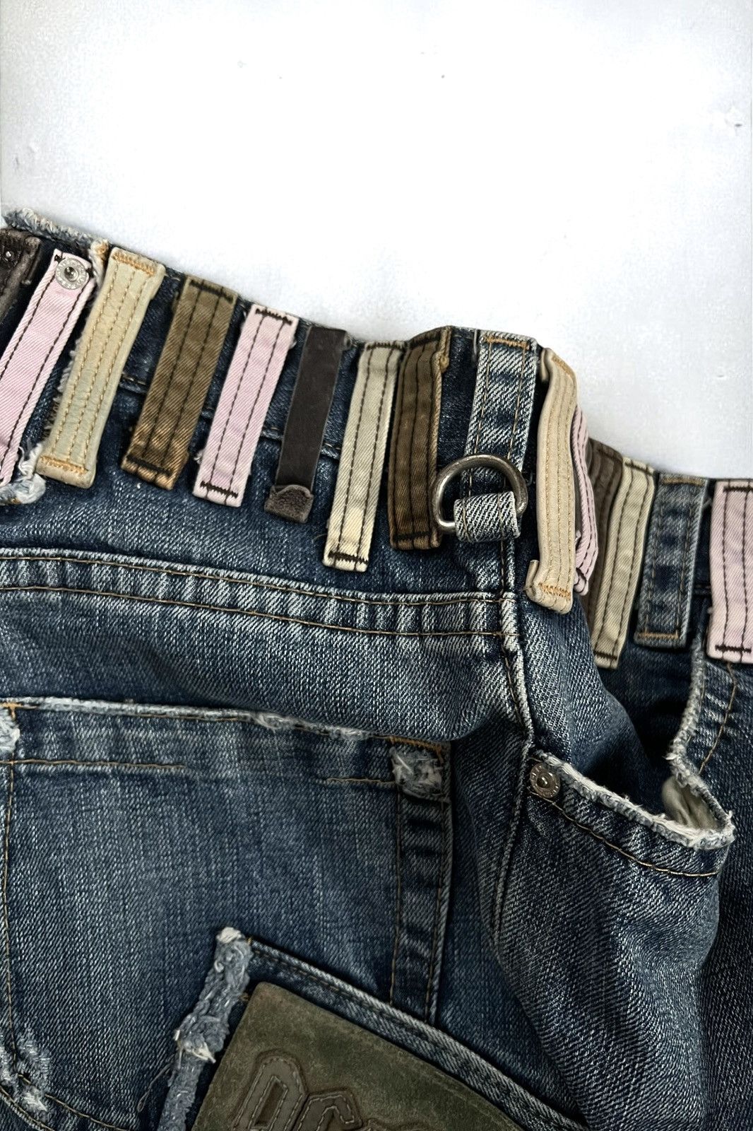 Dsquared2 SS05 DSquared2 ‘36 Belt Loop’ DC/DC Lightwash Denim Size US 32 / EU 48 - 4 Thumbnail