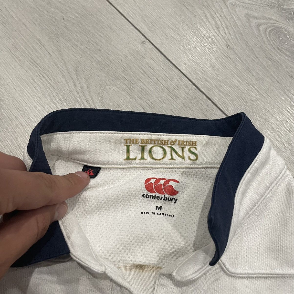 Canterbury of New Zealand Standard Life Investments british Lions RUGBY jersey shirt Size US M / EU 48-50 / 2 - 4 Thumbnail
