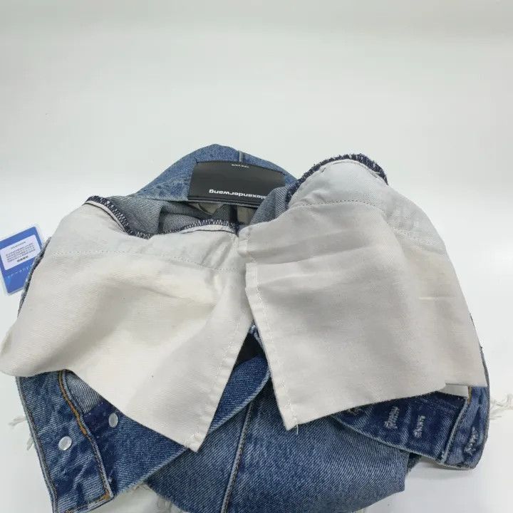 Alexander Wang Alexander Wang Zipper High-Waist Denim Skirt - Size 25" / US 0 / IT 36 - 5 Thumbnail