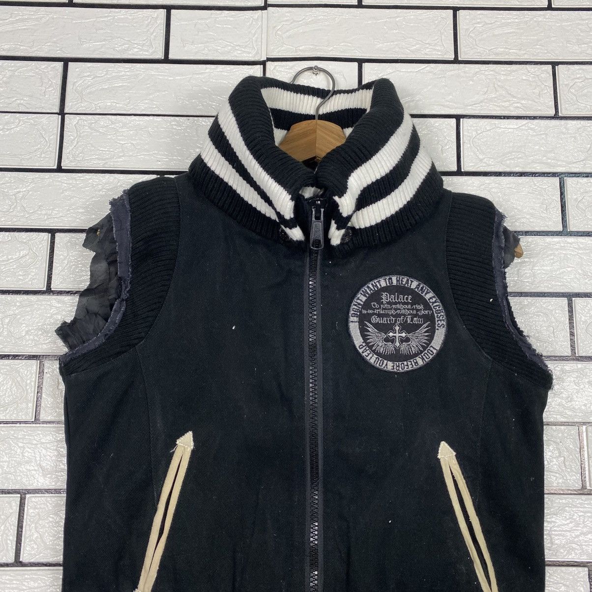 Japanese Brand 📌Vintage Wool Bomber Jacket Rush Hour Punk Design Size US M / EU 48-50 / 2 - 4 Thumbnail