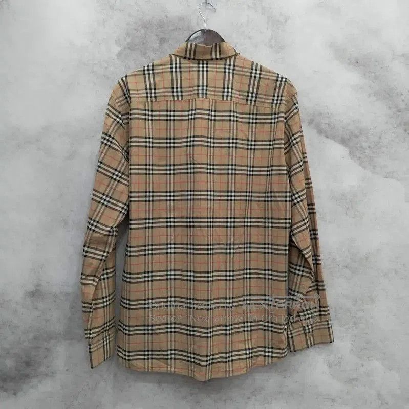 Burberry Burberry Men's Long Sleeve Cotton Shirt. Size US XXL / EU 58 / 5 - 2 Thumbnail