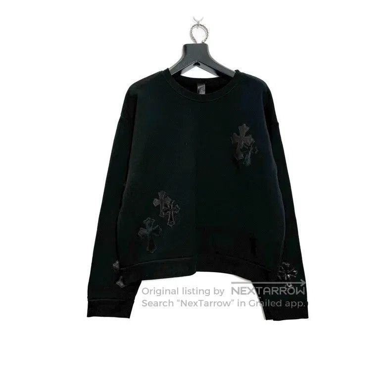 Chrome Hearts CHROME HEARTS Size XS Leather cross sweater Size US XS / EU 42 / 0 - 1 Thumbnail