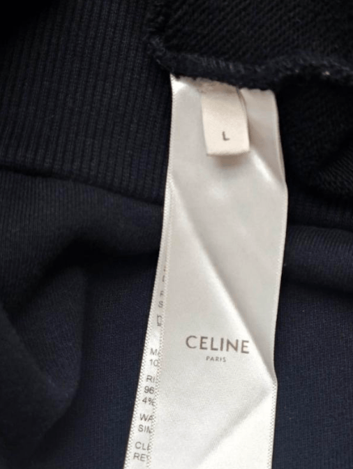 Celine Celine Letter print long sleeve sweatshirt Size US L / EU 52-54 / 3 - 4 Thumbnail