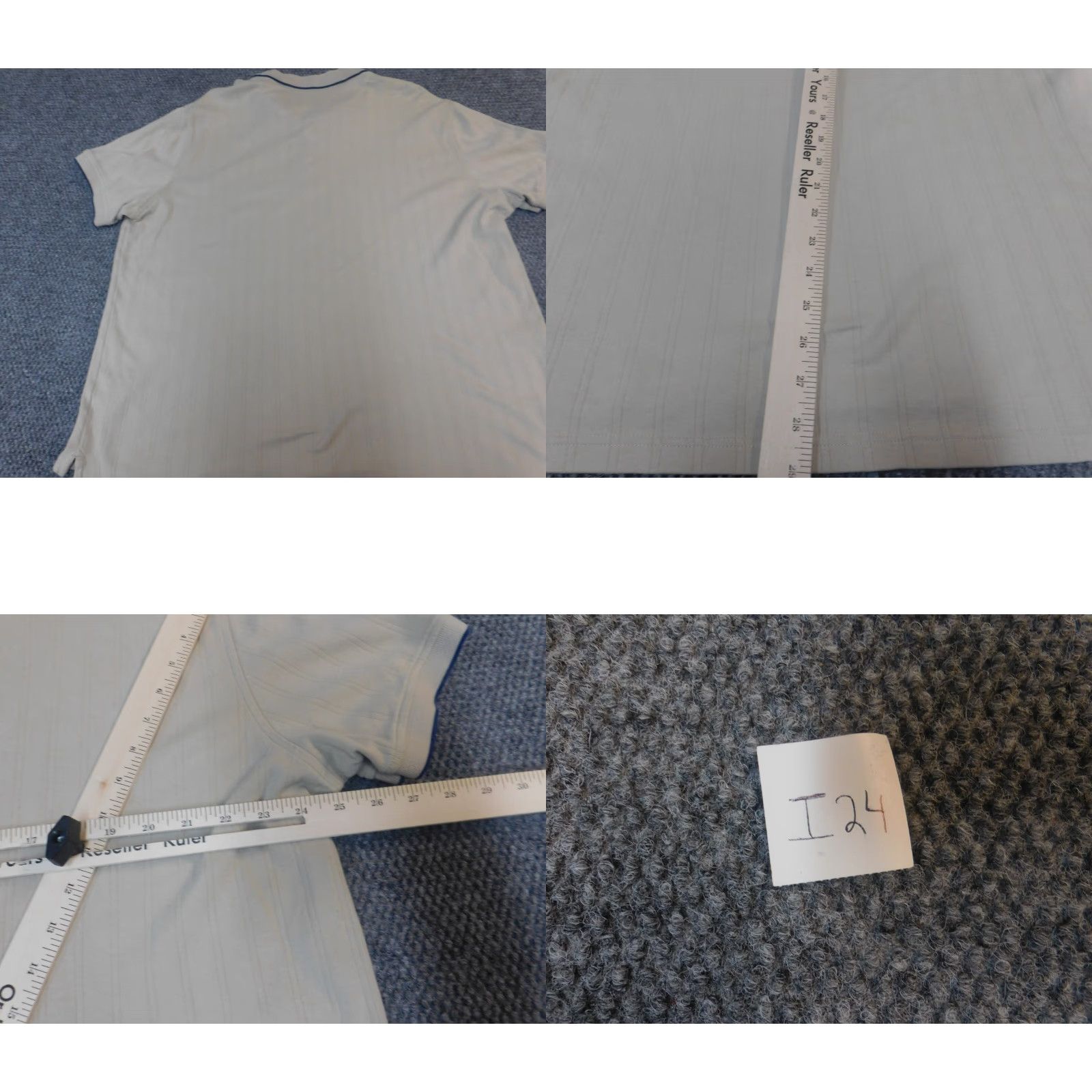 Vintage Saddlebred Polo Shirt Mens XL Beige Cotton Knit Short Sleeve Button Collared Golf All Seasons Regular Vintage No Size US XL / EU 56 / 4 - 8 Thumbnail