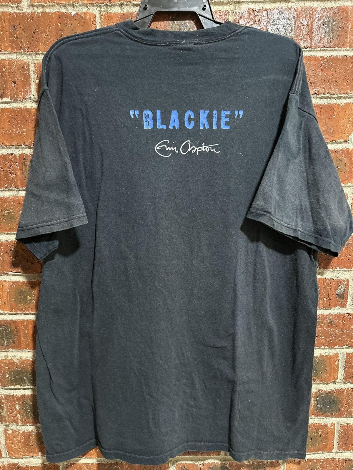 Band Tees Thrashed Vintage “Blackie” Eric Clapton Sun Faded Tee Size US XL / EU 56 / 4 - 13 Thumbnail