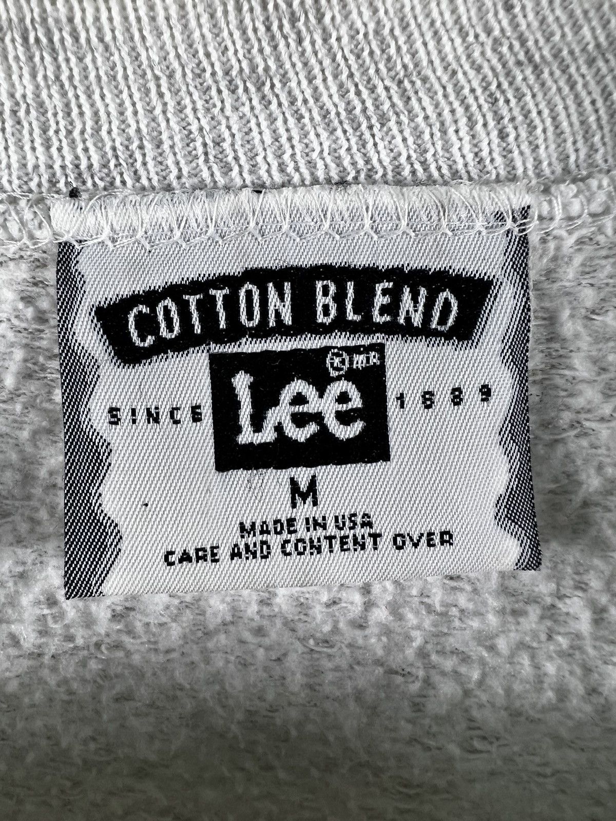 Lee × Vintage 🔥 VINTAGE 90's LEE MADE IN USA SWEATSHIRT - M Size US M / EU 48-50 / 2 - 11 Thumbnail