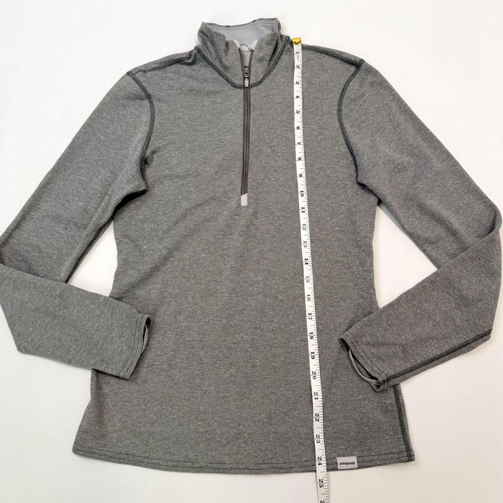 Patagonia Patagonia Capilene 3 Midweight Womens XS Gray 1/4 Zip Pullover Shirt Size XS / US 0-2 / IT 36-38 - 6 Thumbnail