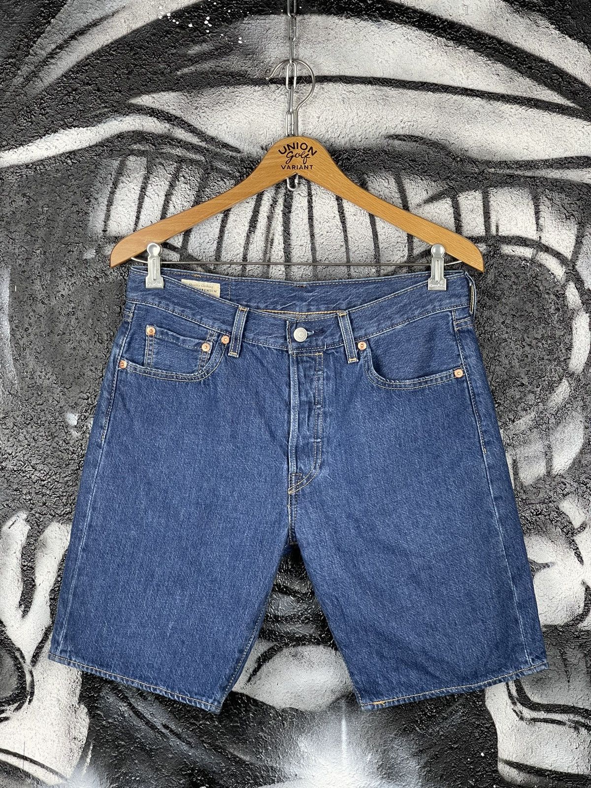 Levi's Levi’s Premium Lot 501 Jeans Shorts Men’s Size W29 Size US 29 - 3 Thumbnail