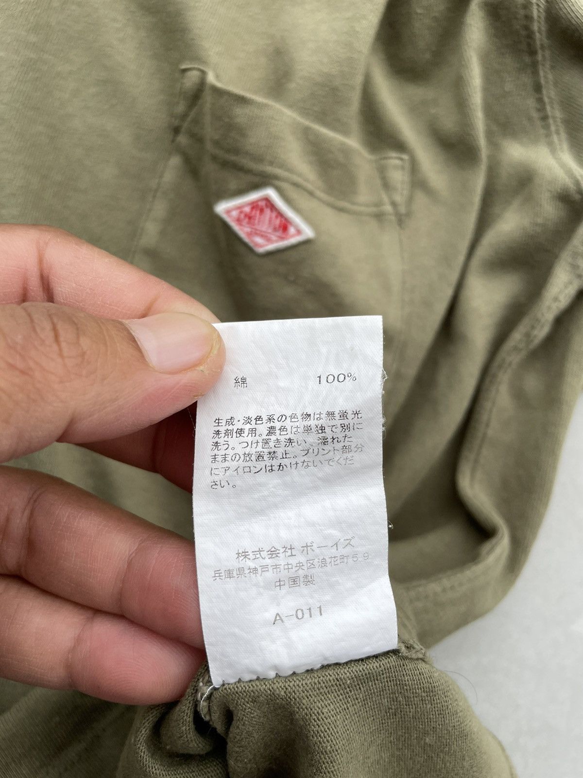 Danton 🔥Accept Binding Offer🔥 Danton Pocket Tee Size US S / EU 44-46 / 1 - 6 Thumbnail