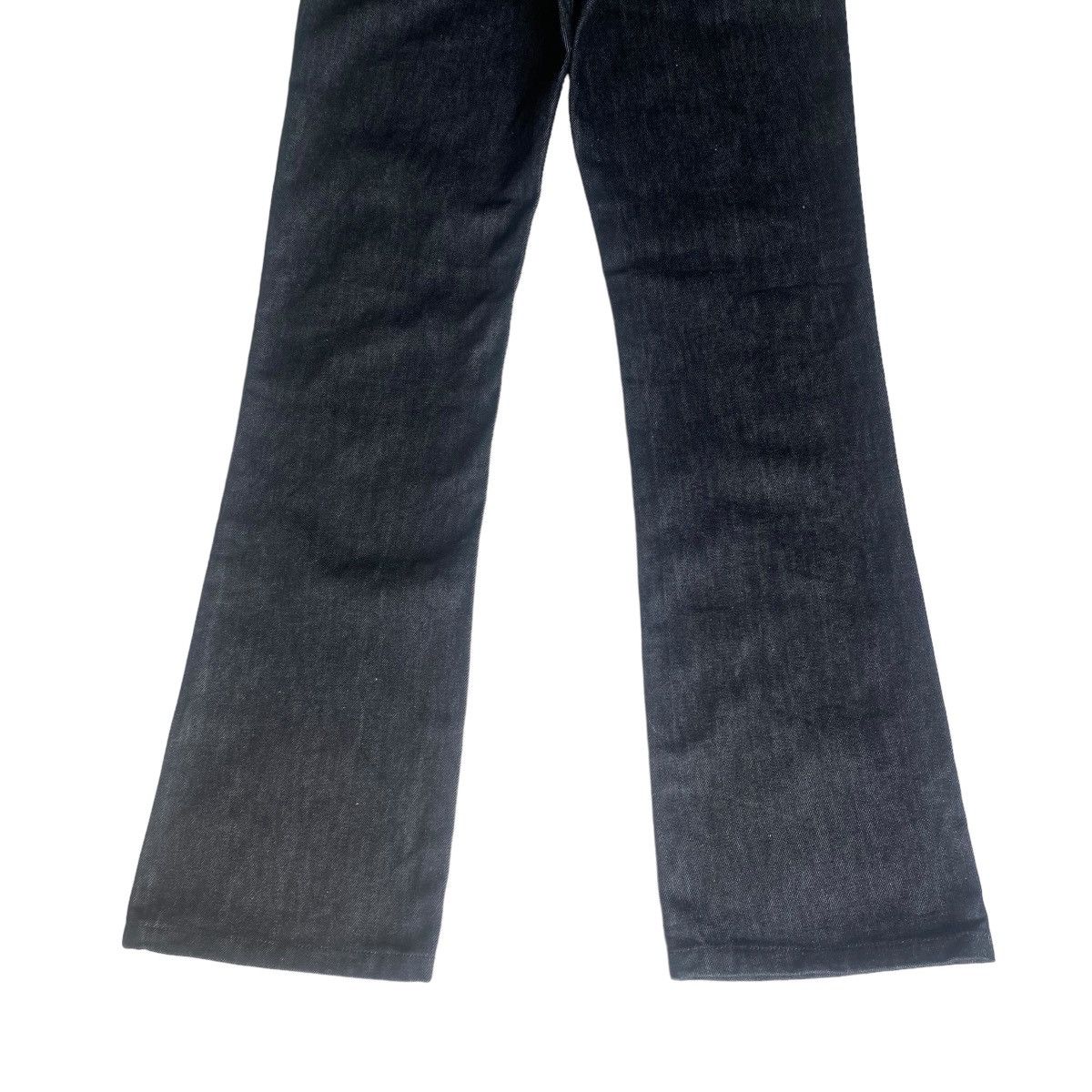 RIPVANWINKLE RIP VAN WINKLE Denim Flare Jeans Black Size US 29 - 12 Thumbnail