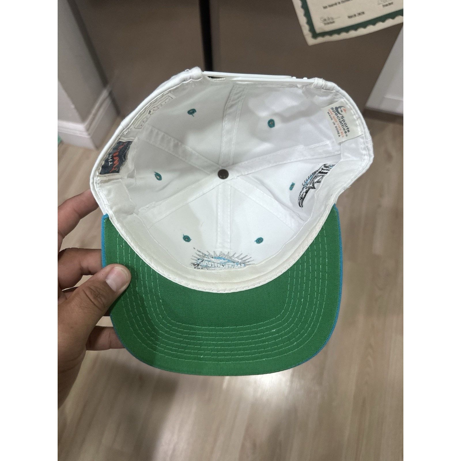 Sports Specialties Vintage Sports Specialties Florida MarlinsTwill Snapback Size ONE SIZE - 5 Thumbnail