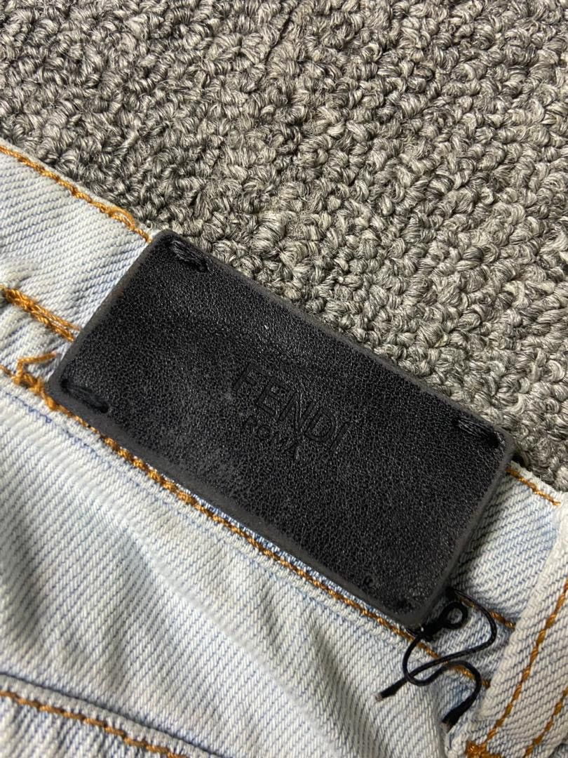 Fendi Fendi Roma Denim Jeans (184) Size US 26 / EU 42 - 3 Thumbnail