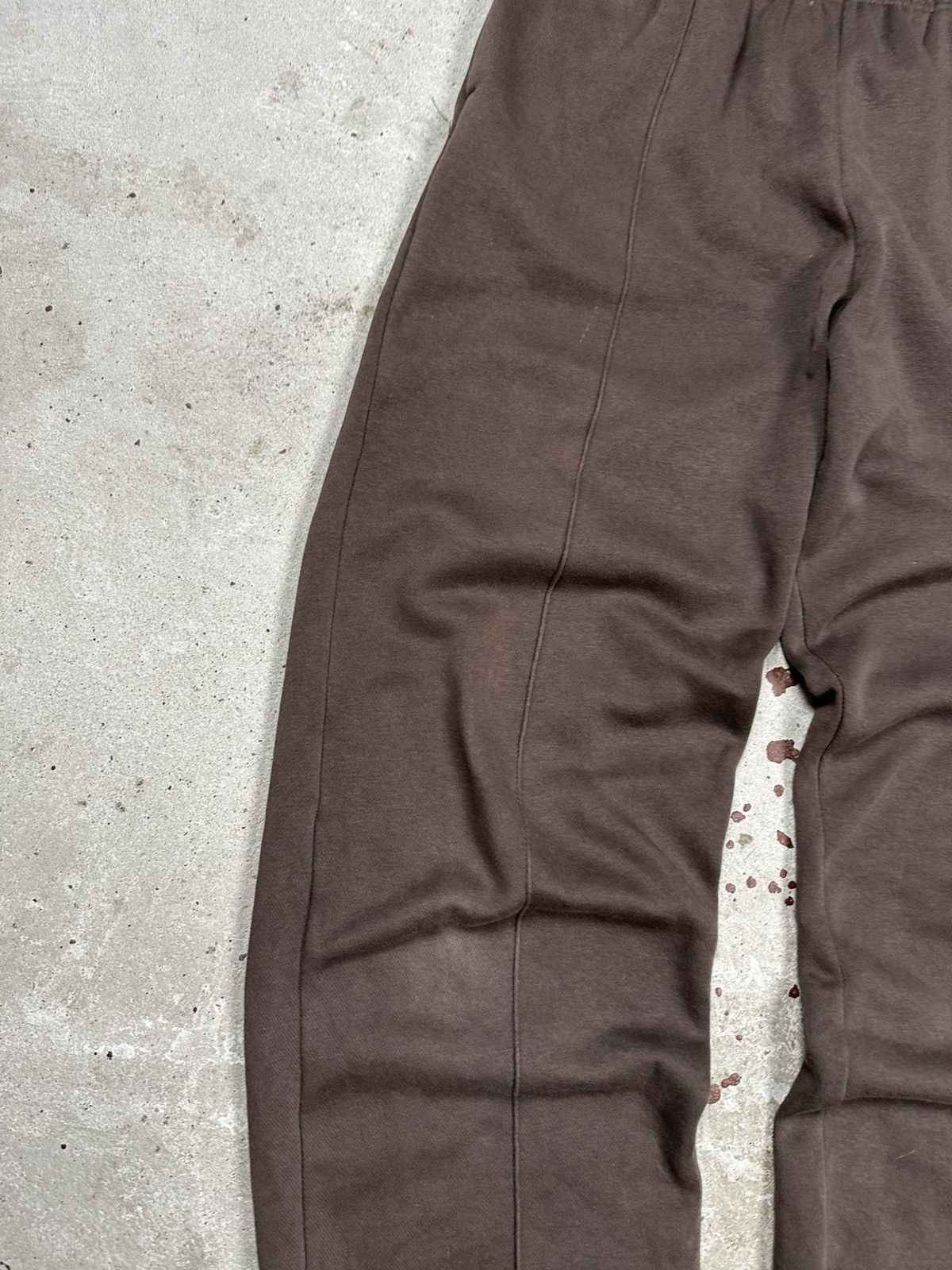 Nike Vintage Y2K Nike Brown Baggy Sweatpants Swoosh rare loose Size US 30 / EU 46 - 5 Thumbnail