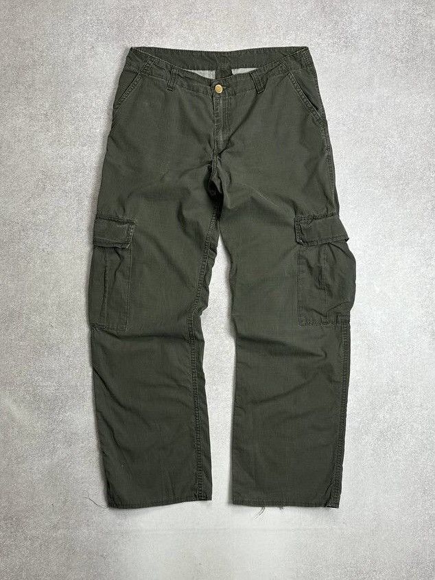 Carhartt Vintage Carhartt WIP Cargo Baggy Pants Y2K 28 Size US 28 / EU 44 - 5 Thumbnail