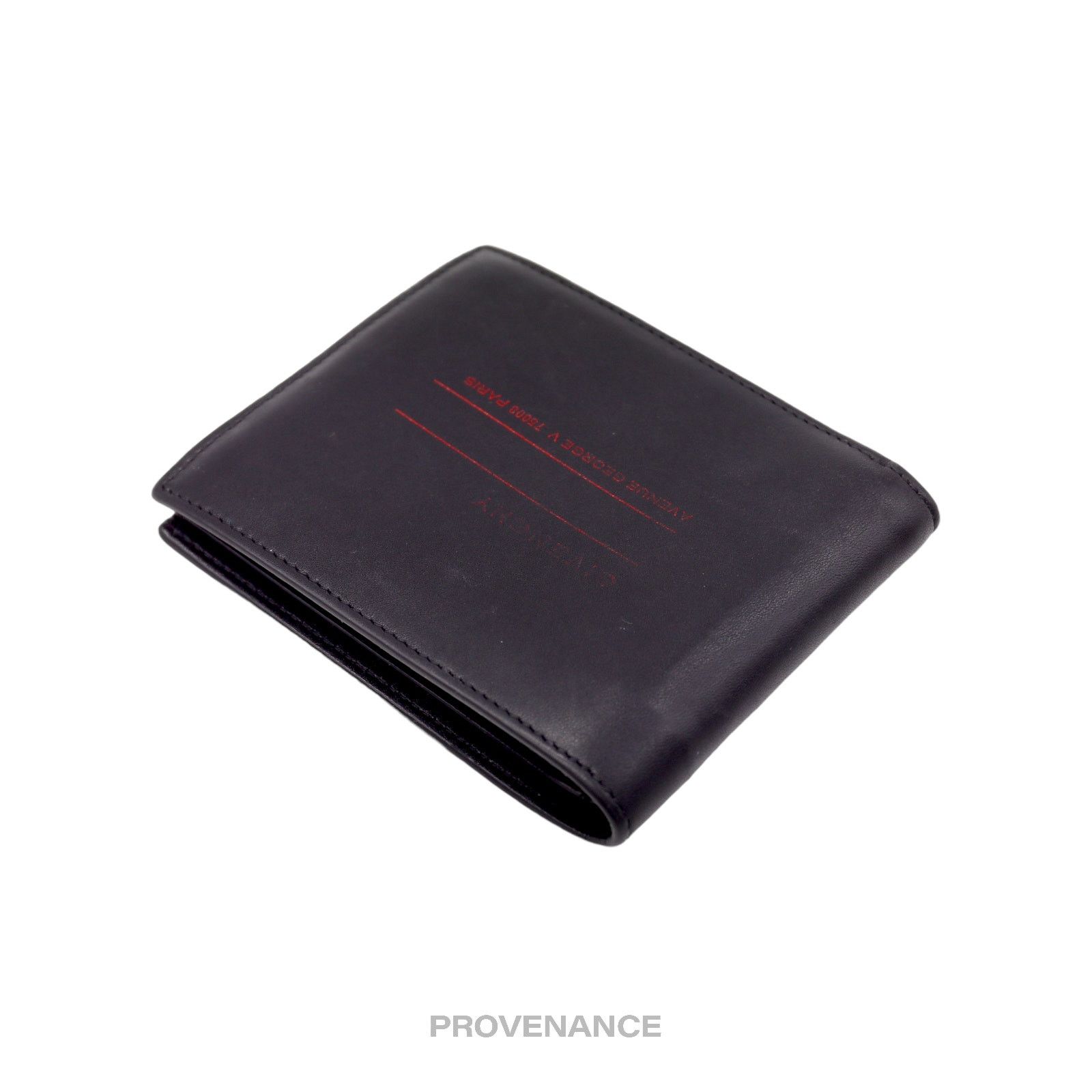 Givenchy 🔴 Givenchy 8CC Address Bifold Wallet - Black Leather Size ONE SIZE - 3 Thumbnail