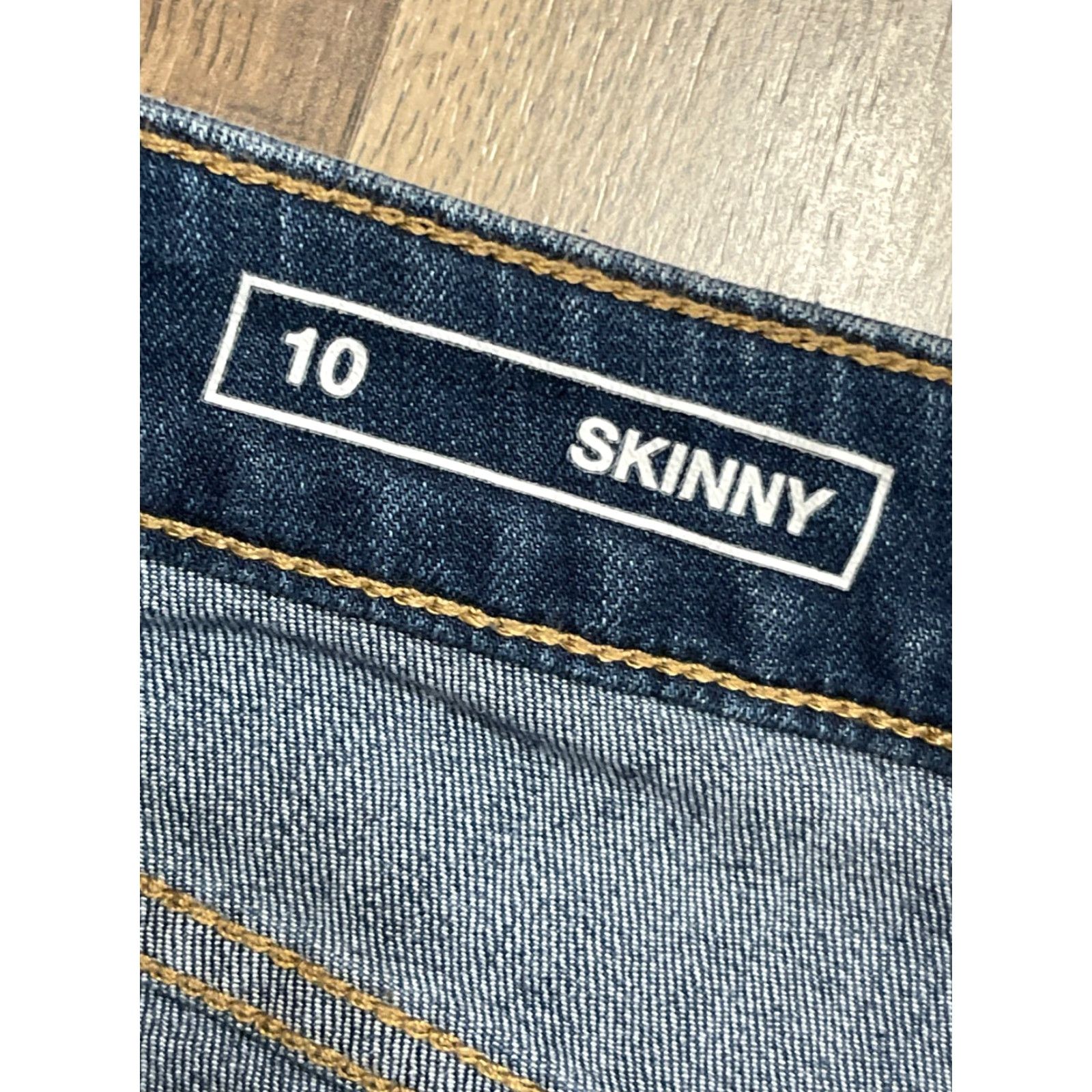 Vintage Sonoma Jeans Women's Size 10 Blue Denim Skinny Pockets Size 32" / US 10 / IT 46 - 6 Thumbnail