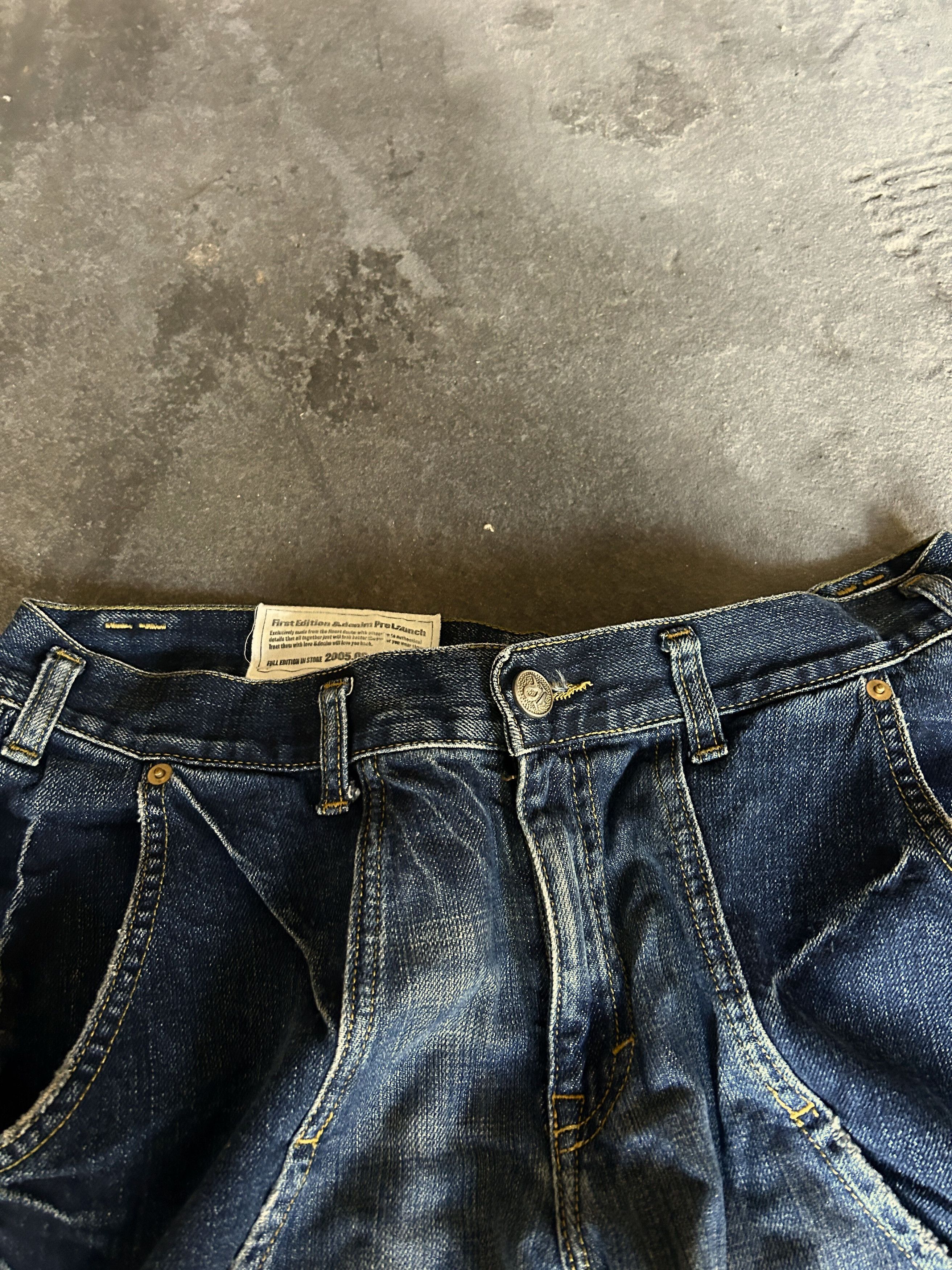Vintage Rick Owens Junya Watanabe Style Cargo Jeans