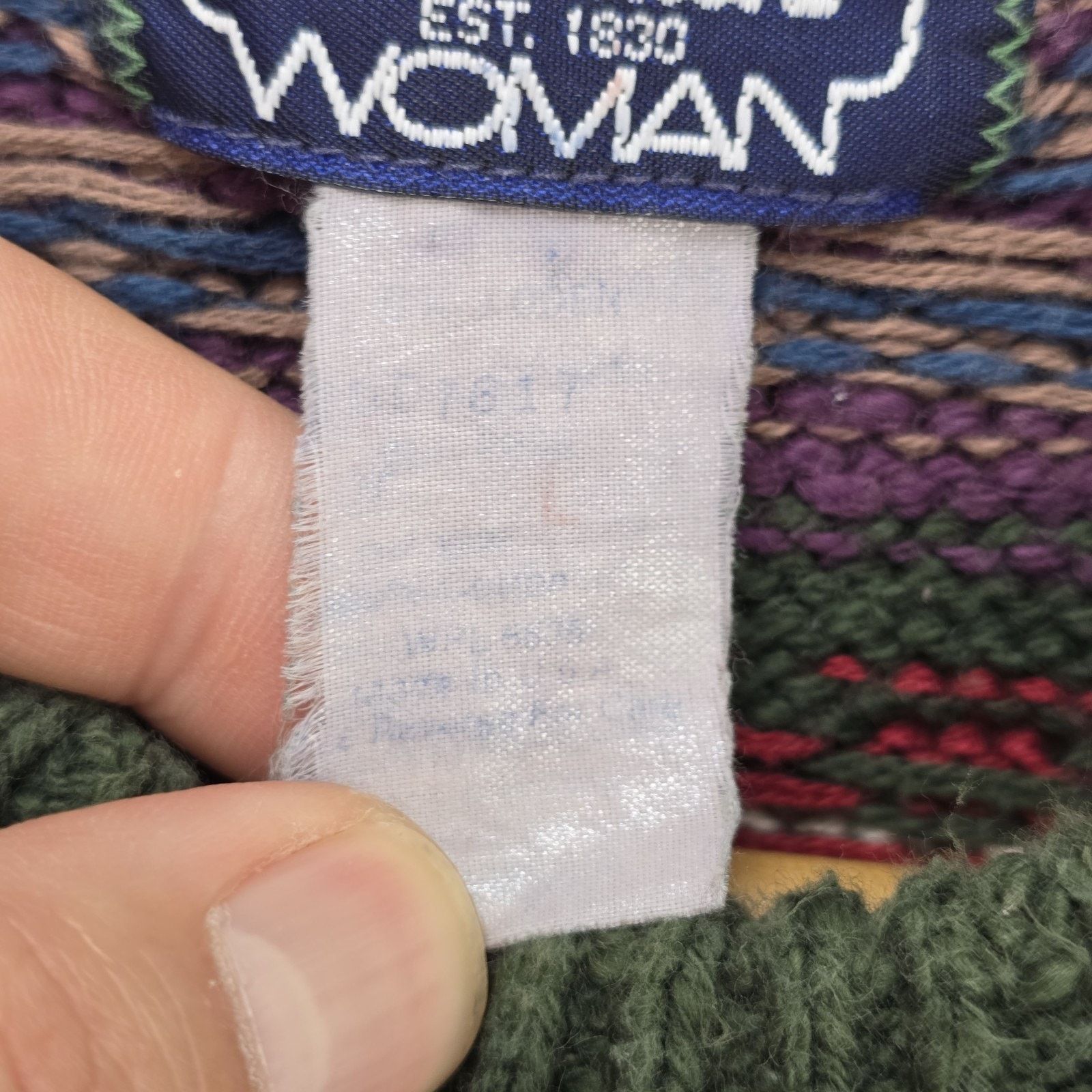 Woolrich Woolen Mills Vintage Woolrich Fair Isle Nordic Sweater Women's Large USA Size L / US 10 / IT 46 - 6 Thumbnail