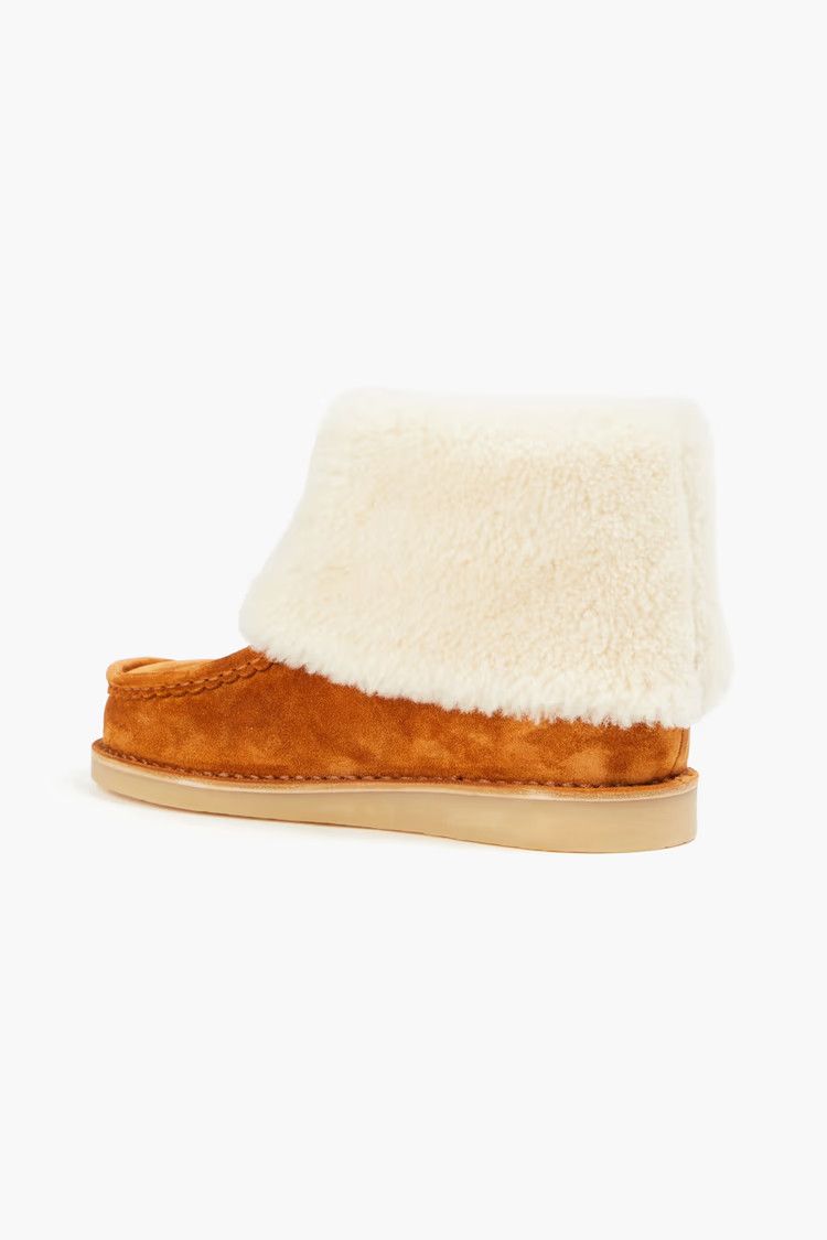 Chloe o1y0825 Ankle Boots in Camel Size US 7 / IT 37 - 2 Thumbnail