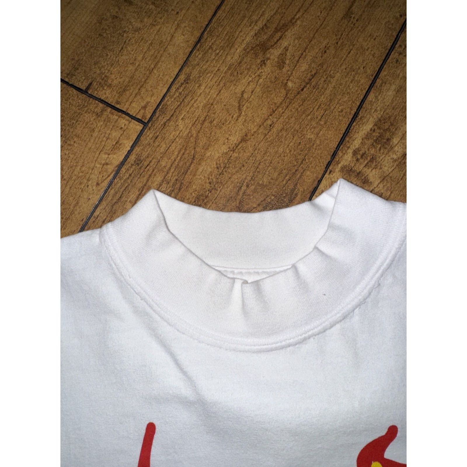 Vintage Burn Bot Not An Arsonist Burn Bot Graphic Art Tee T-Shirt White 22x27 Large Mockneck Mens L Regular Size T-Shirt Art White Burn Bot Size US L / EU 52-54 / 3 - 4 Thumbnail