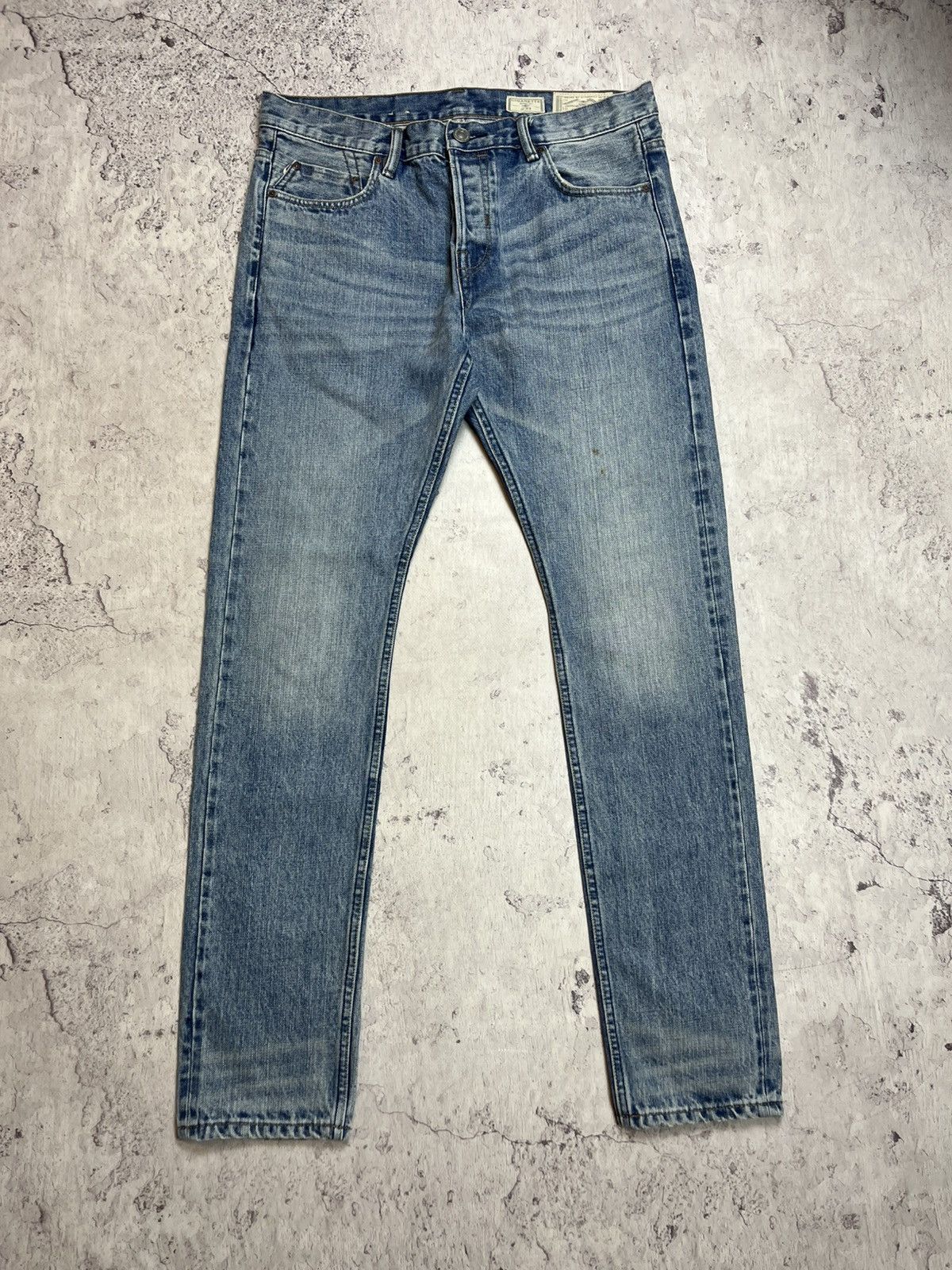 Japanese Brand × Jean × Streetwear Opium Distressed Black