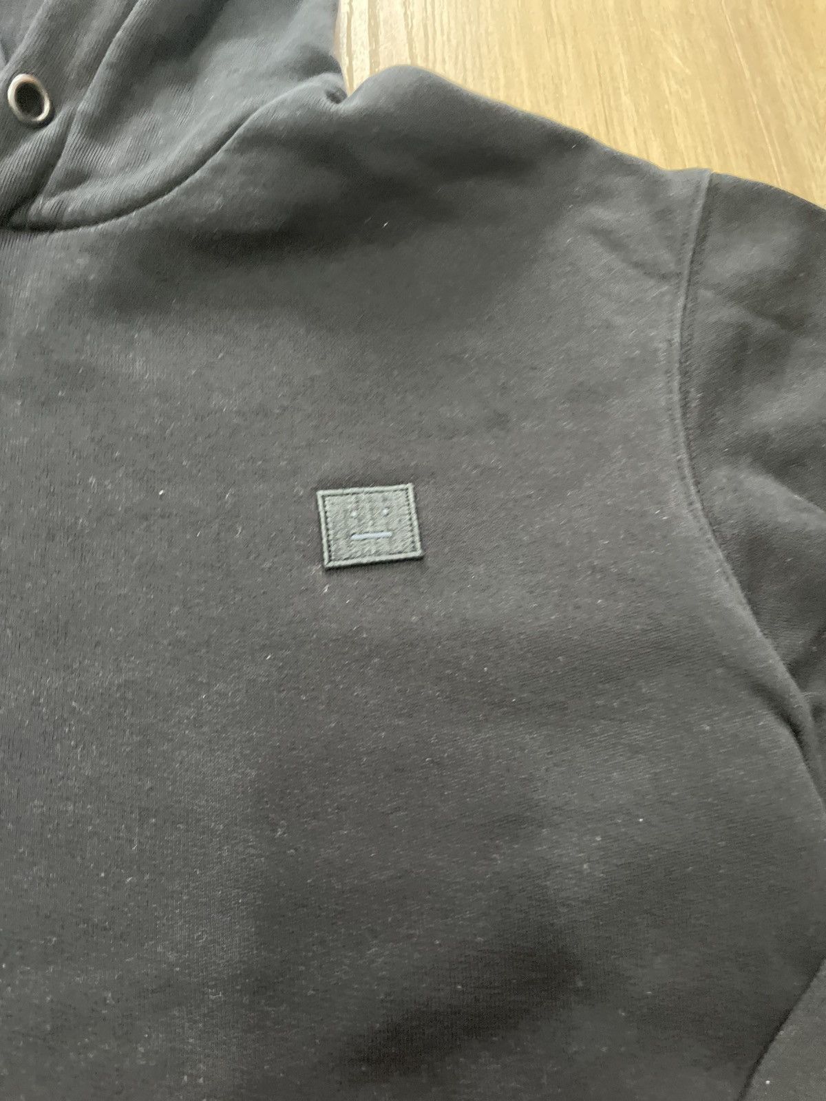 Acne Studios Black hoodie Acne Studios Ferris Face smal logo hype Size US XXS / EU 40 - 5 Thumbnail