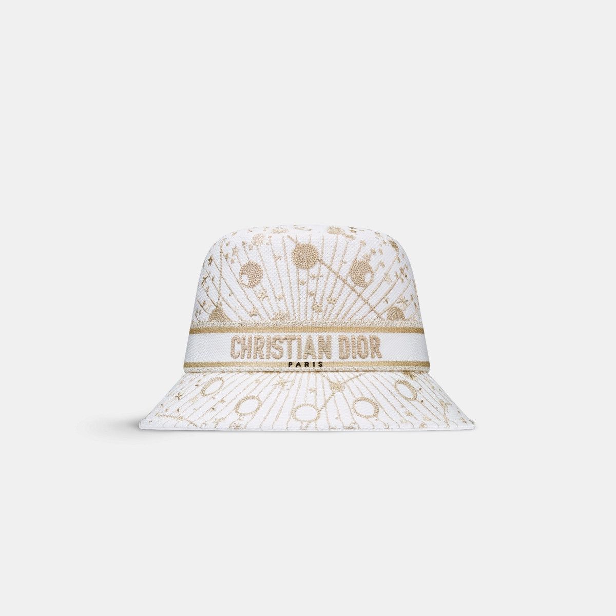 Dior o1w1db10326 Size:OS/Brim Bucket Hat in White/Multi Size ONE SIZE - 1 Thumbnail